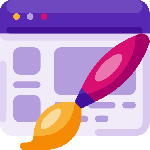 Website design icon